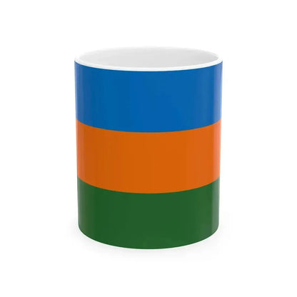 Bandera de Parrita Costa Rica (Costa Rica) White Coffee Mug 11oz - Go Mug Yourself