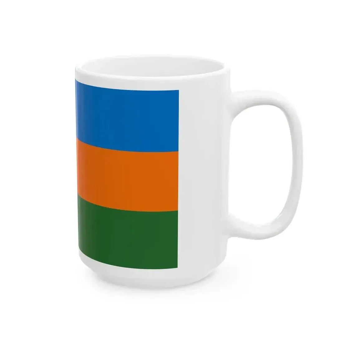 Bandera de Parrita Costa Rica (Costa Rica) White Coffee Mug - Go Mug Yourself