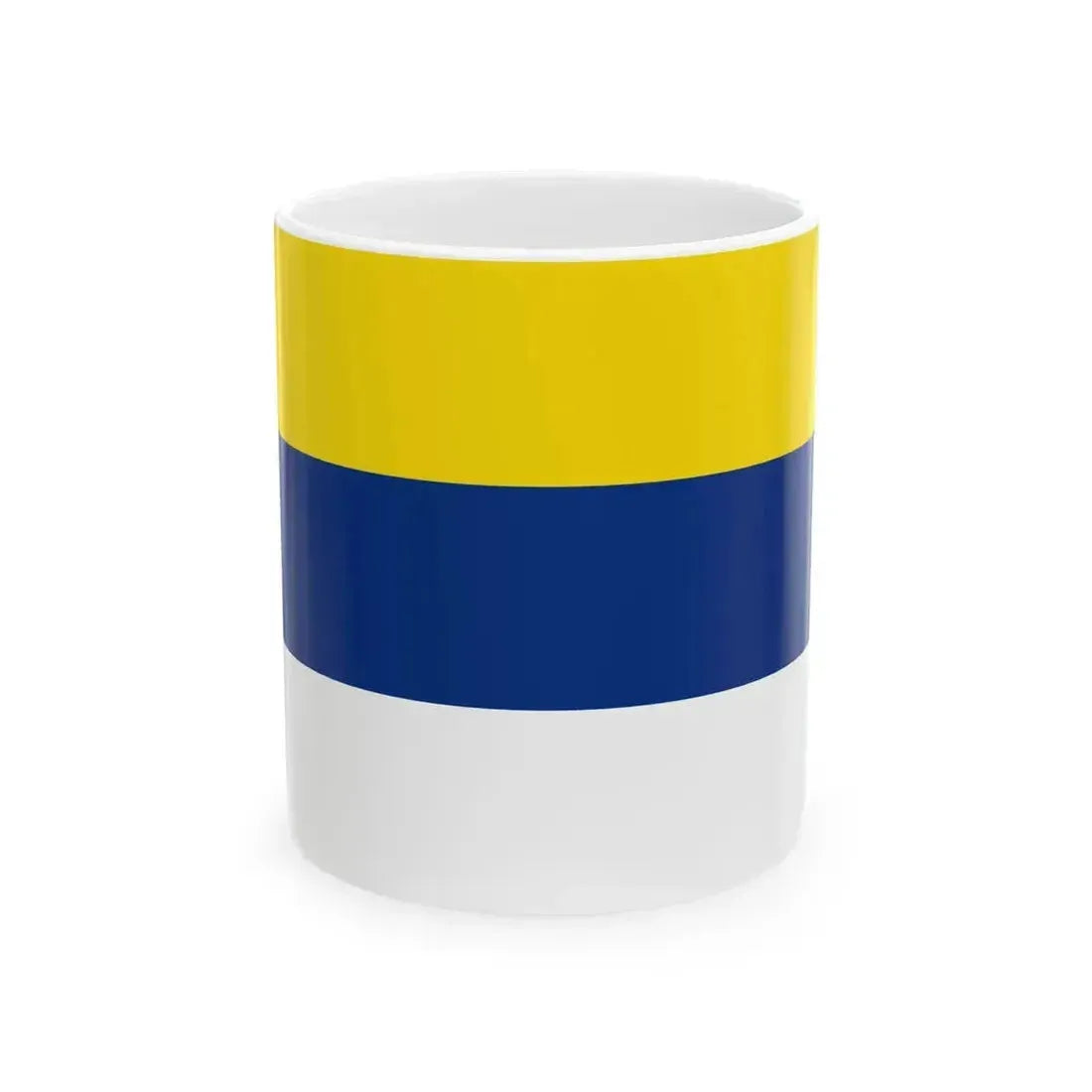 Bandera de Peumo (Chile) White Coffee Mug 11oz - Go Mug Yourself