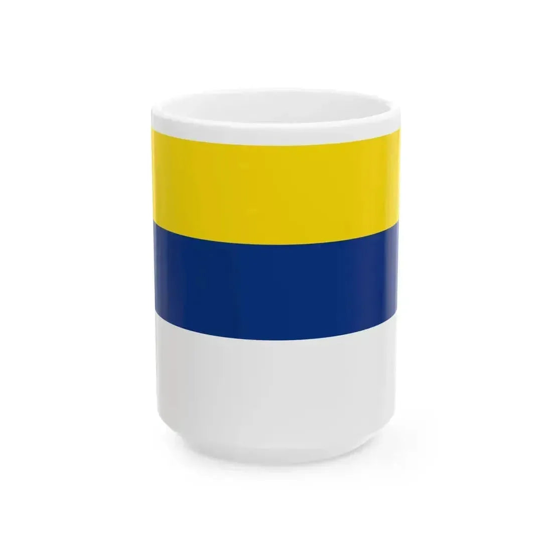 Bandera de Peumo (Chile) White Coffee Mug 15oz - Go Mug Yourself