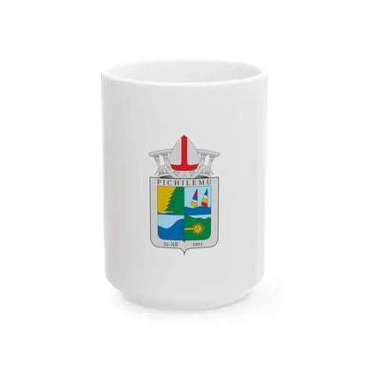 Bandera de Pichilemu (Chile) White Coffee Mug 15oz - Go Mug Yourself