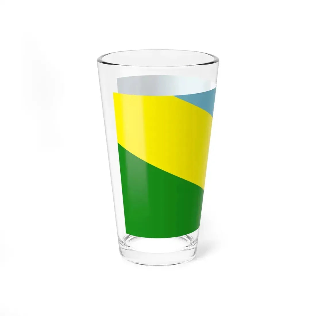 Bandera de Pimampiro (Ecuador) Pint Glass 16oz - Go Mug Yourself