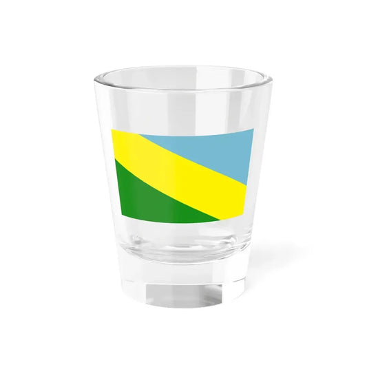 Bandera de Pimampiro (Ecuador) Shot Glass 1.5oz 1.5oz - Go Mug Yourself