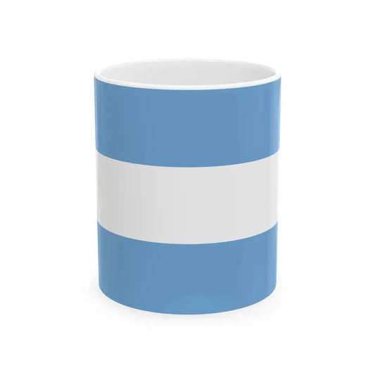 Bandera de Pococi (Costa Rica) White Coffee Mug 11oz - Go Mug Yourself