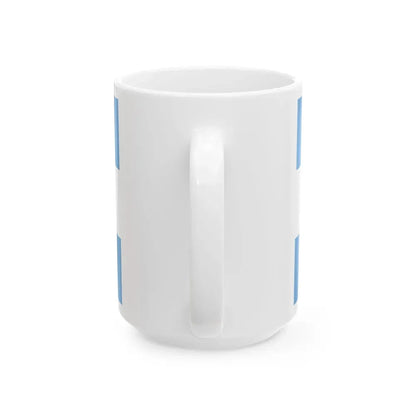 Bandera de Pococi (Costa Rica) White Coffee Mug - Go Mug Yourself