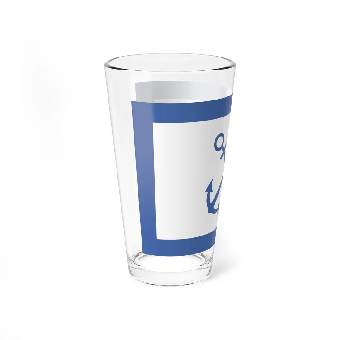 Bandera de Prefectura Naval Argentina (Argentina) Pint Glass 16oz - Go Mug Yourself