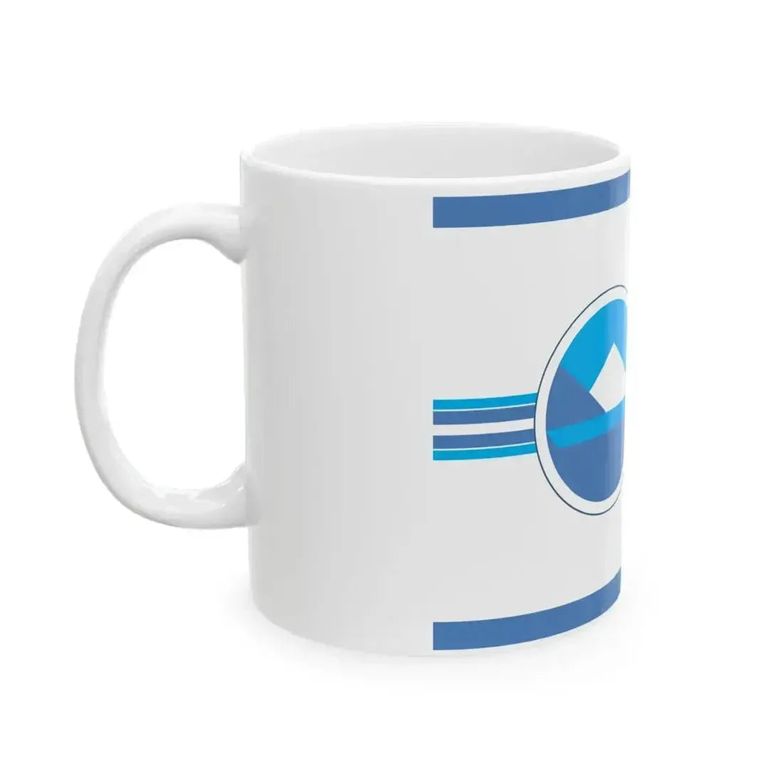 Bandera de Puerto Varas (Chile) White Coffee Mug - Go Mug Yourself