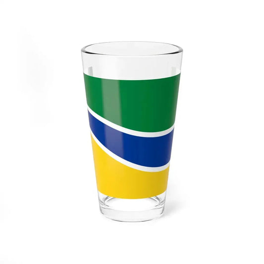 Bandera de Puyo (Ecuador) Pint Glass 16oz 16oz - Go Mug Yourself