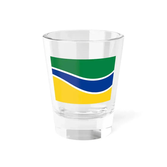 Bandera de Puyo (Ecuador) Shot Glass 1.5oz 1.5oz - Go Mug Yourself