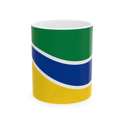 Bandera de Puyo (Ecuador) White Coffee Mug 11oz - Go Mug Yourself