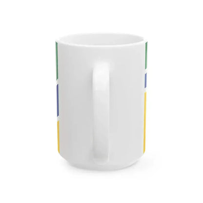 Bandera de Puyo (Ecuador) White Coffee Mug - Go Mug Yourself