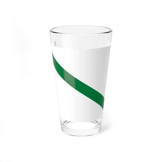 Bandera de Quevedo (Ecuador) Pint Glass 16oz 16oz - Go Mug Yourself