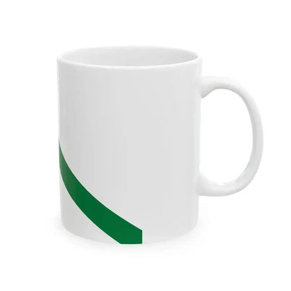 Bandera de Quevedo (Ecuador) White Coffee Mug - Go Mug Yourself