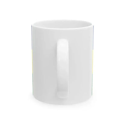 Bandera de Quilicura (Chile) White Coffee Mug - Go Mug Yourself