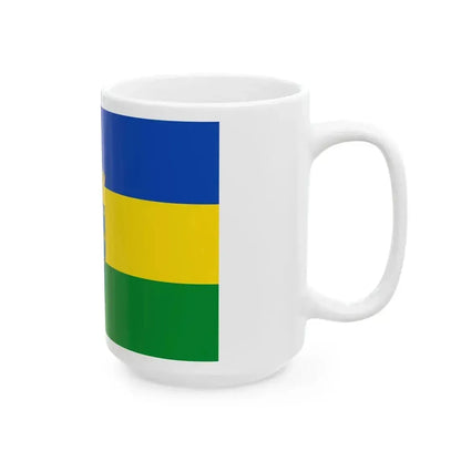 Bandera de Quilicura (Chile) White Coffee Mug - Go Mug Yourself