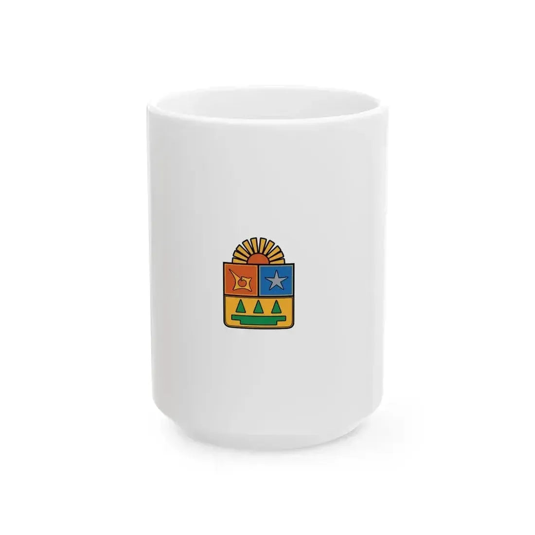Bandera de Quintana Roo 2013-2016 (Mexico) White Coffee Mug 15oz - Go Mug Yourself