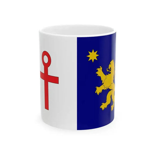 Bandera de Quirihue (Chile) White Coffee Mug 11oz - Go Mug Yourself