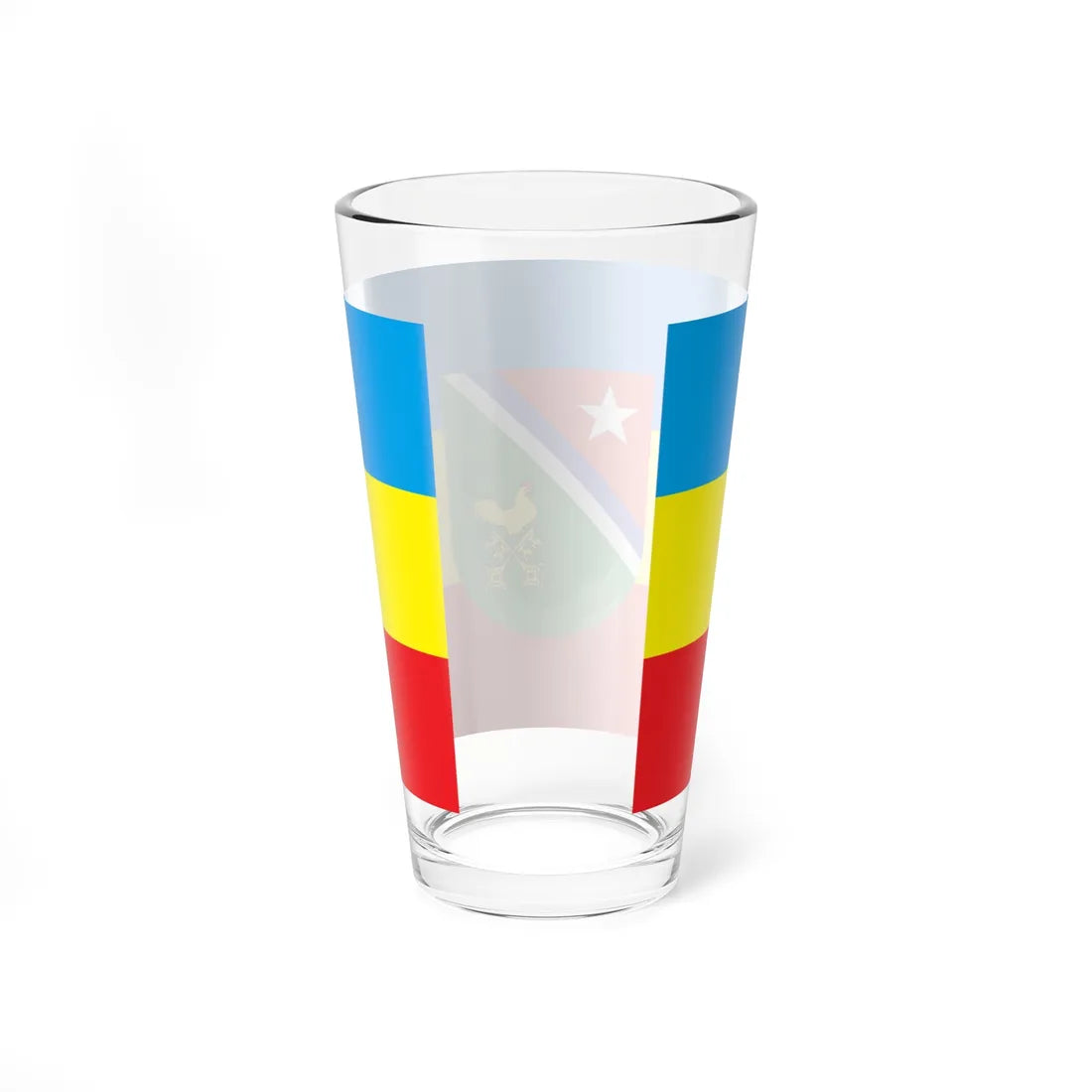 Bandera de Quivicán Cuba (Cuba) Pint Glass 16oz - Go Mug Yourself