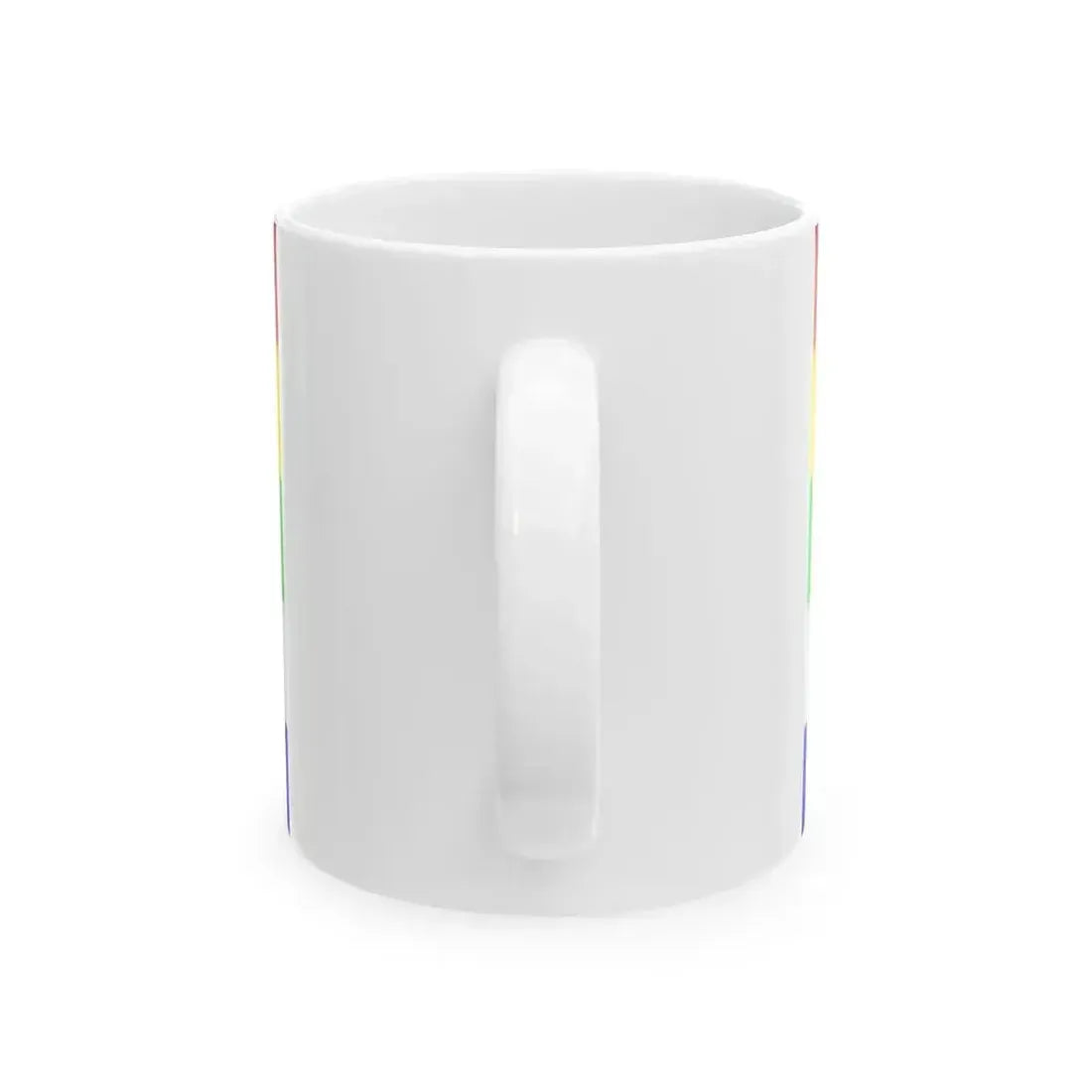 Bandera de Rajashtan (India) White Coffee Mug - Go Mug Yourself
