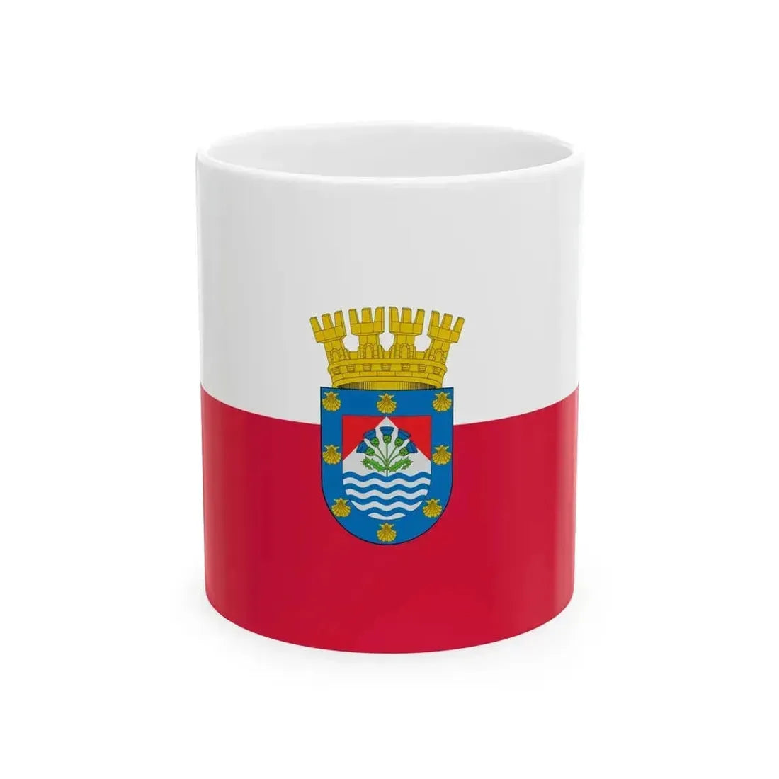 Bandera de Renca (Chile) White Coffee Mug 11oz - Go Mug Yourself