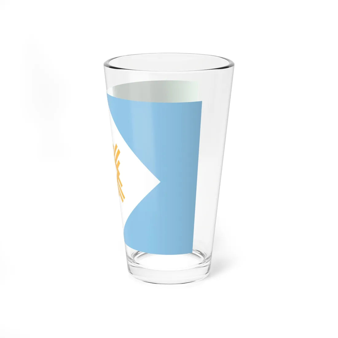 Bandera de Resistencia (Argentina) Pint Glass 16oz - Go Mug Yourself