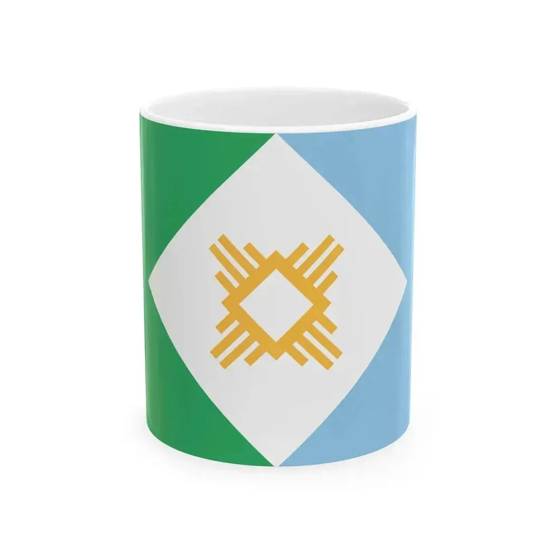 Bandera de Resistencia (Argentina) White Coffee Mug 11oz - Go Mug Yourself