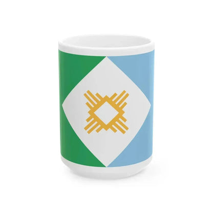 Bandera de Resistencia (Argentina) White Coffee Mug 15oz - Go Mug Yourself