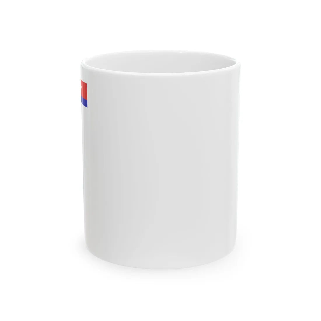 Bandera de Riau (Indonesia) White Coffee Mug 11oz - Go Mug Yourself