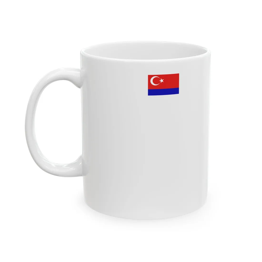 Bandera de Riau (Indonesia) White Coffee Mug - Go Mug Yourself
