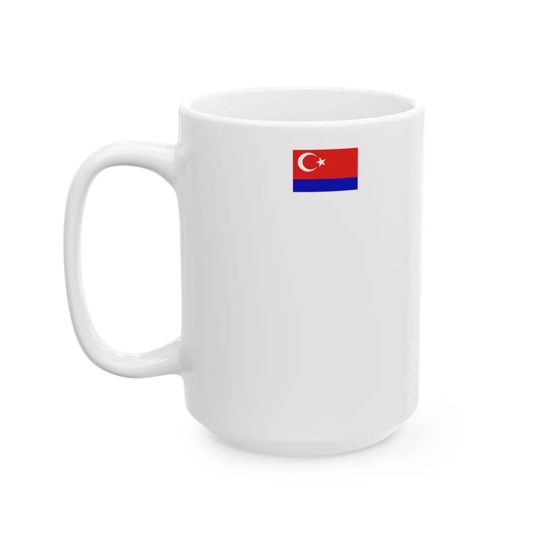 Bandera de Riau (Indonesia) White Coffee Mug - Go Mug Yourself