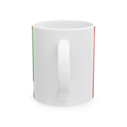 Bandera de Romang Santa Fe (Argentina) White Coffee Mug - Go Mug Yourself