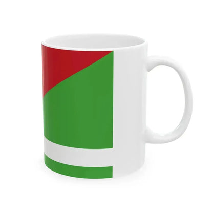 Bandera de Romang Santa Fe (Argentina) White Coffee Mug - Go Mug Yourself