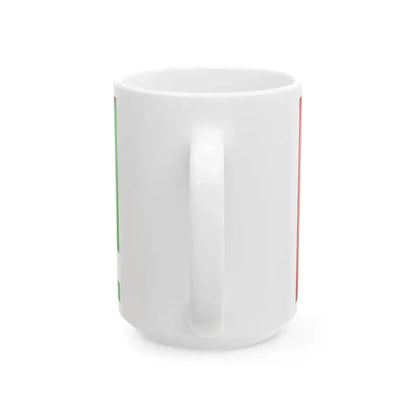 Bandera de Romang Santa Fe (Argentina) White Coffee Mug - Go Mug Yourself