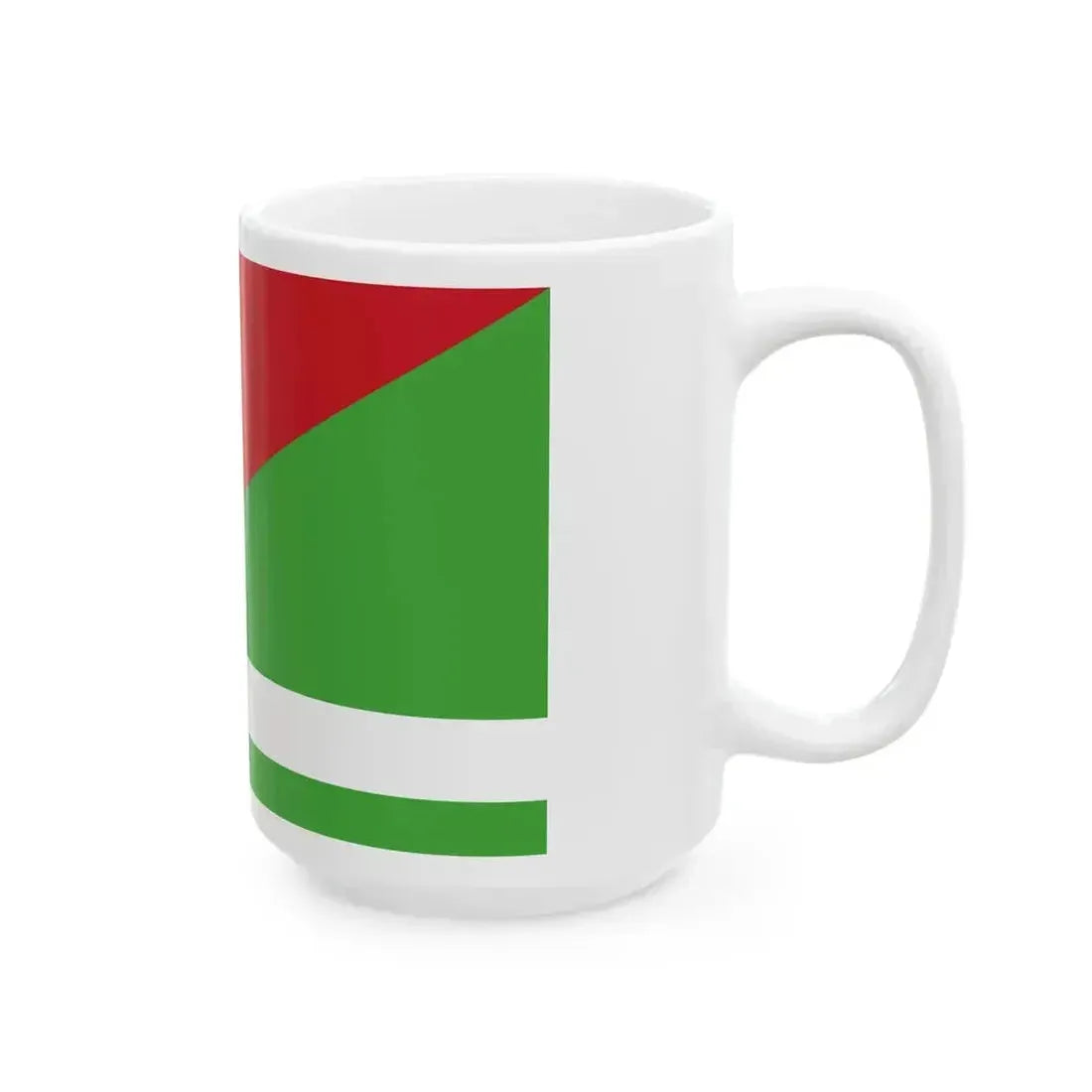 Bandera de Romang Santa Fe (Argentina) White Coffee Mug - Go Mug Yourself