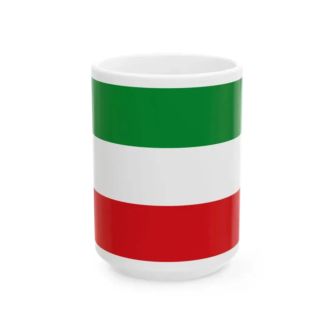 Bandera de Salamanca Chile (Chile) White Coffee Mug 15oz - Go Mug Yourself