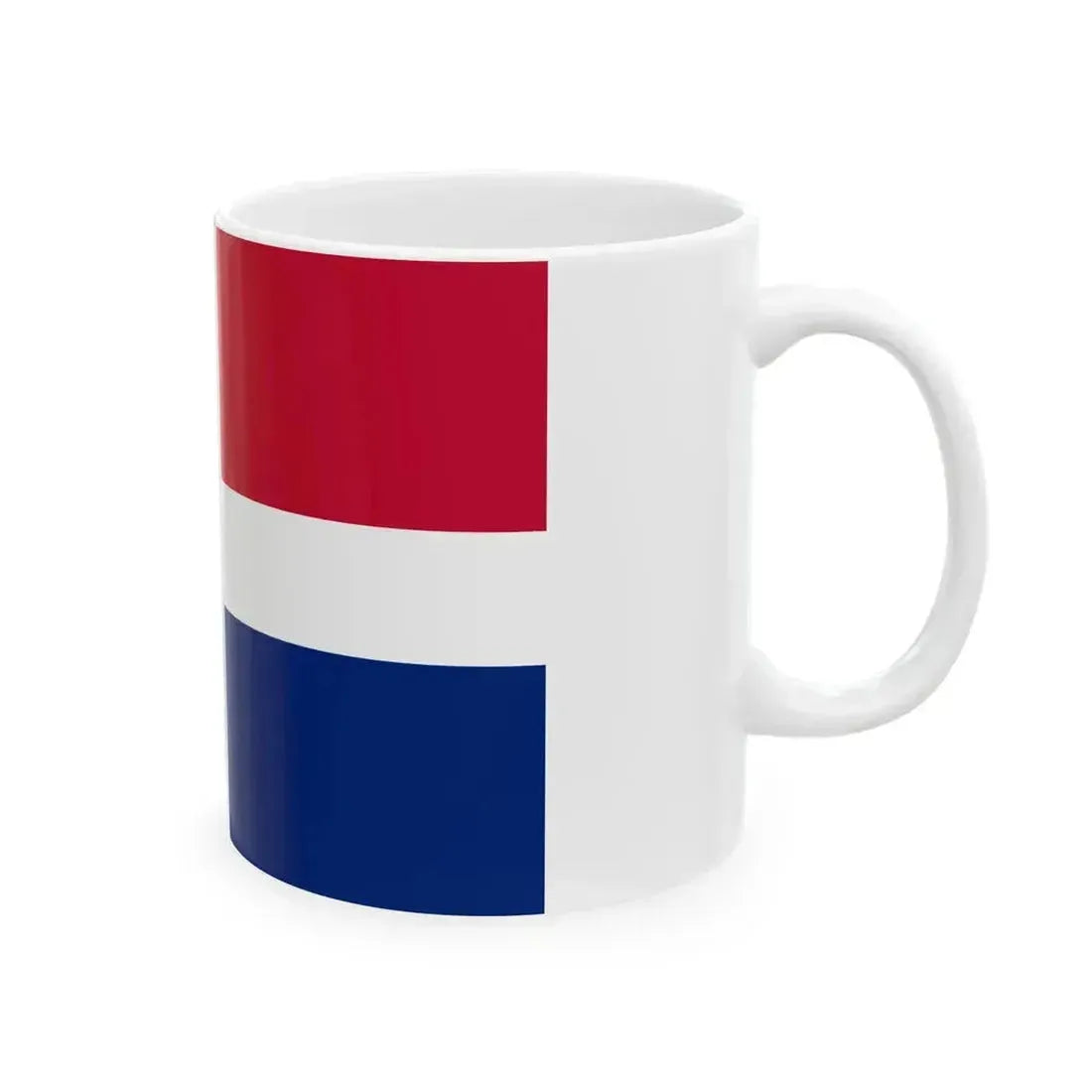 Bandera de Samos (Greece) White Coffee Mug - Go Mug Yourself