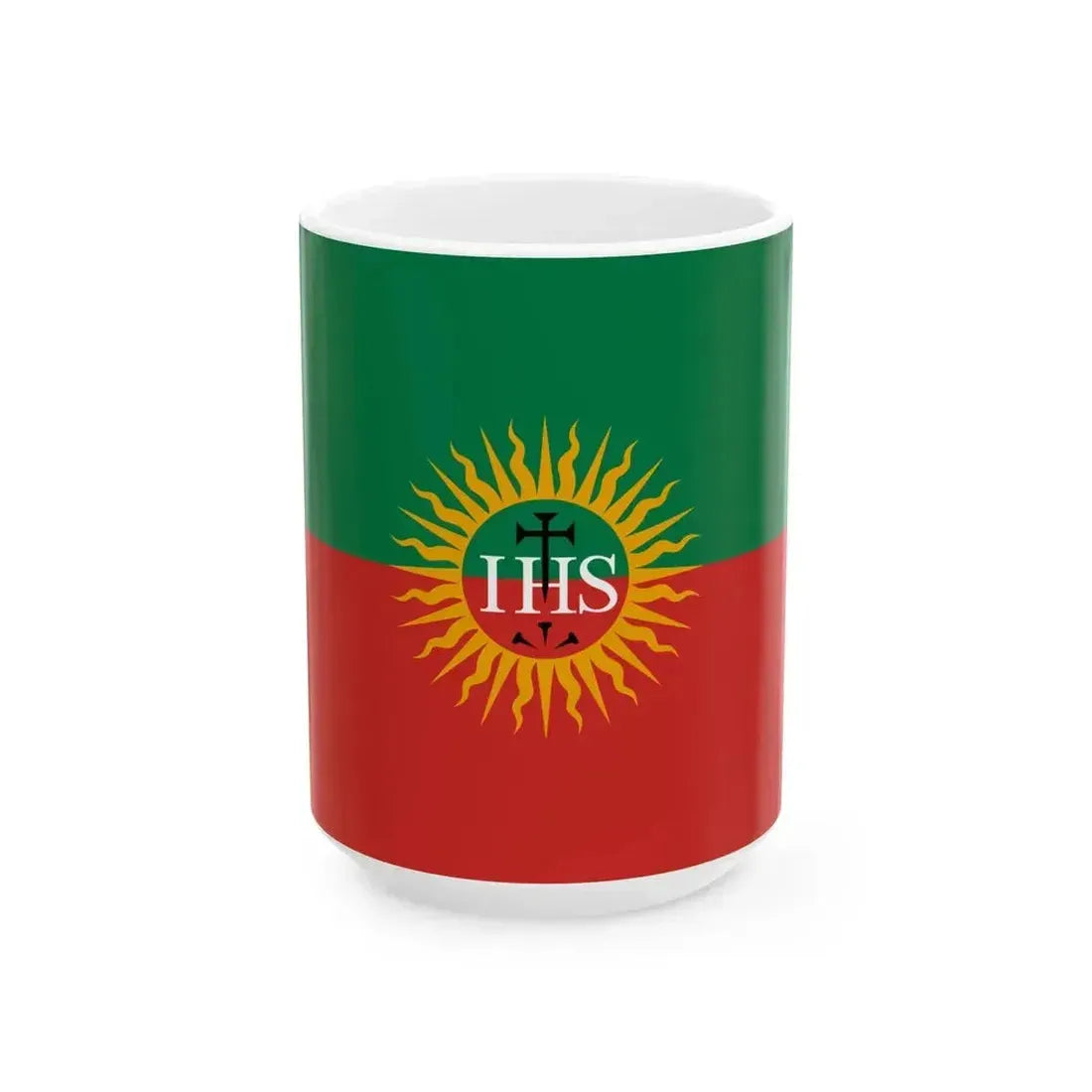 Bandera de San Ignacio Misiones (Argentina) White Coffee Mug 15oz - Go Mug Yourself