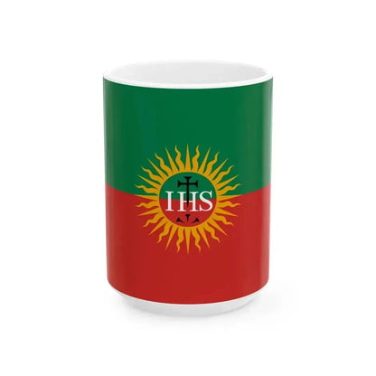 Bandera de San Ignacio Misiones (Argentina) White Coffee Mug 15oz - Go Mug Yourself