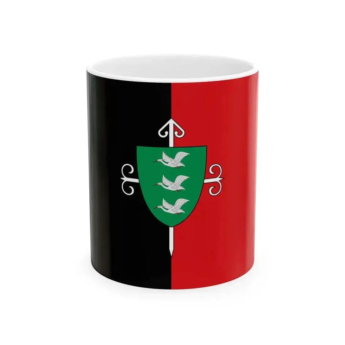 Bandera de Santa Cruz Chile (Chile) White Coffee Mug 11oz - Go Mug Yourself