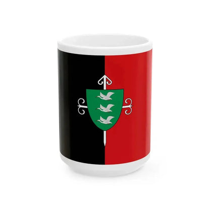 Bandera de Santa Cruz Chile (Chile) White Coffee Mug 15oz - Go Mug Yourself