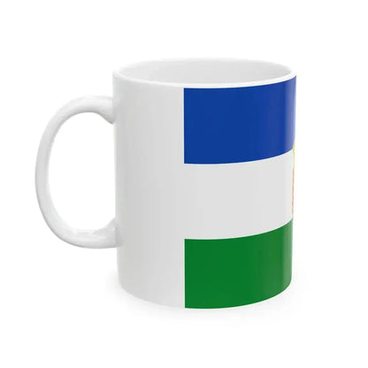 Bandera de Santa Juana (Chile) White Coffee Mug - Go Mug Yourself