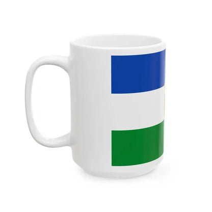 Bandera de Santa Juana (Chile) White Coffee Mug - Go Mug Yourself