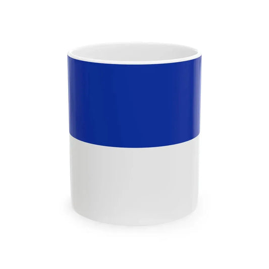 Bandera de Santo Domingo Costa Rica (Costa Rica) White Coffee Mug 11oz - Go Mug Yourself