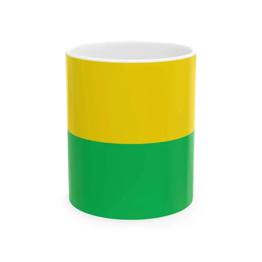 Bandera de Siquirres (Costa Rica) White Coffee Mug 11oz - Go Mug Yourself