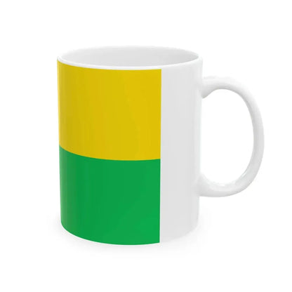 Bandera de Siquirres (Costa Rica) White Coffee Mug - Go Mug Yourself