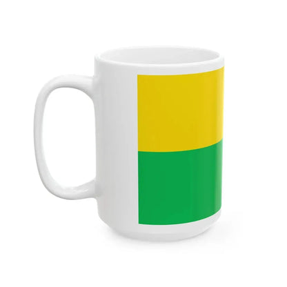 Bandera de Siquirres (Costa Rica) White Coffee Mug - Go Mug Yourself