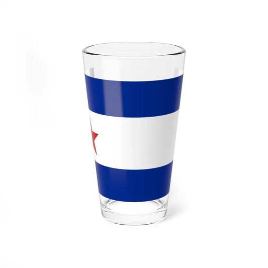 Bandera de Trinidad Cuba (Cuba) Pint Glass 16oz 16oz - Go Mug Yourself