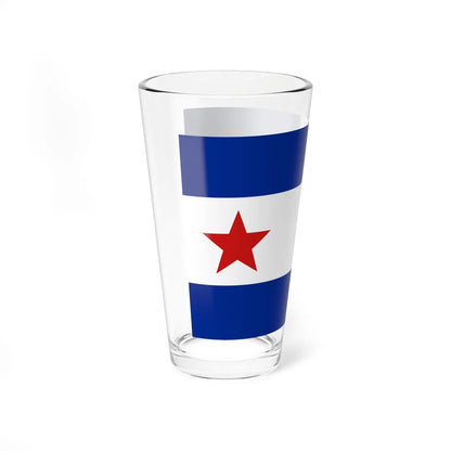 Bandera de Trinidad Cuba (Cuba) Pint Glass 16oz - Go Mug Yourself