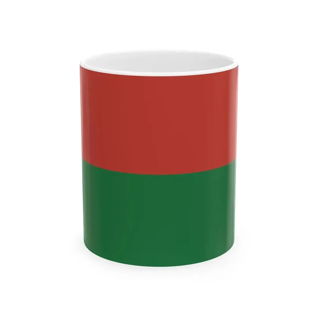Bandera de Tucurrique Costa Rica (Costa Rica) White Coffee Mug 11oz - Go Mug Yourself