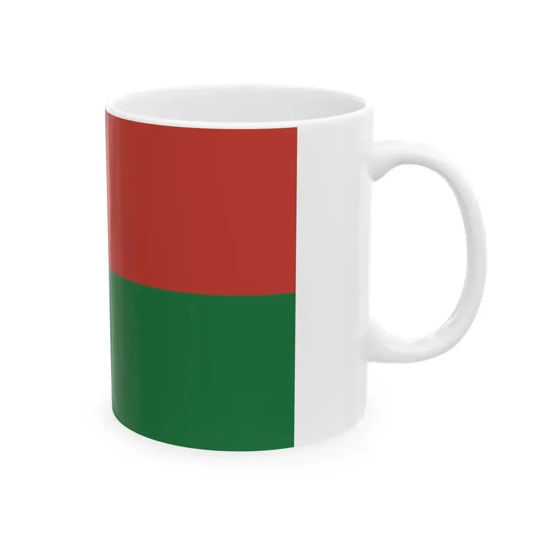 Bandera de Tucurrique Costa Rica (Costa Rica) White Coffee Mug - Go Mug Yourself